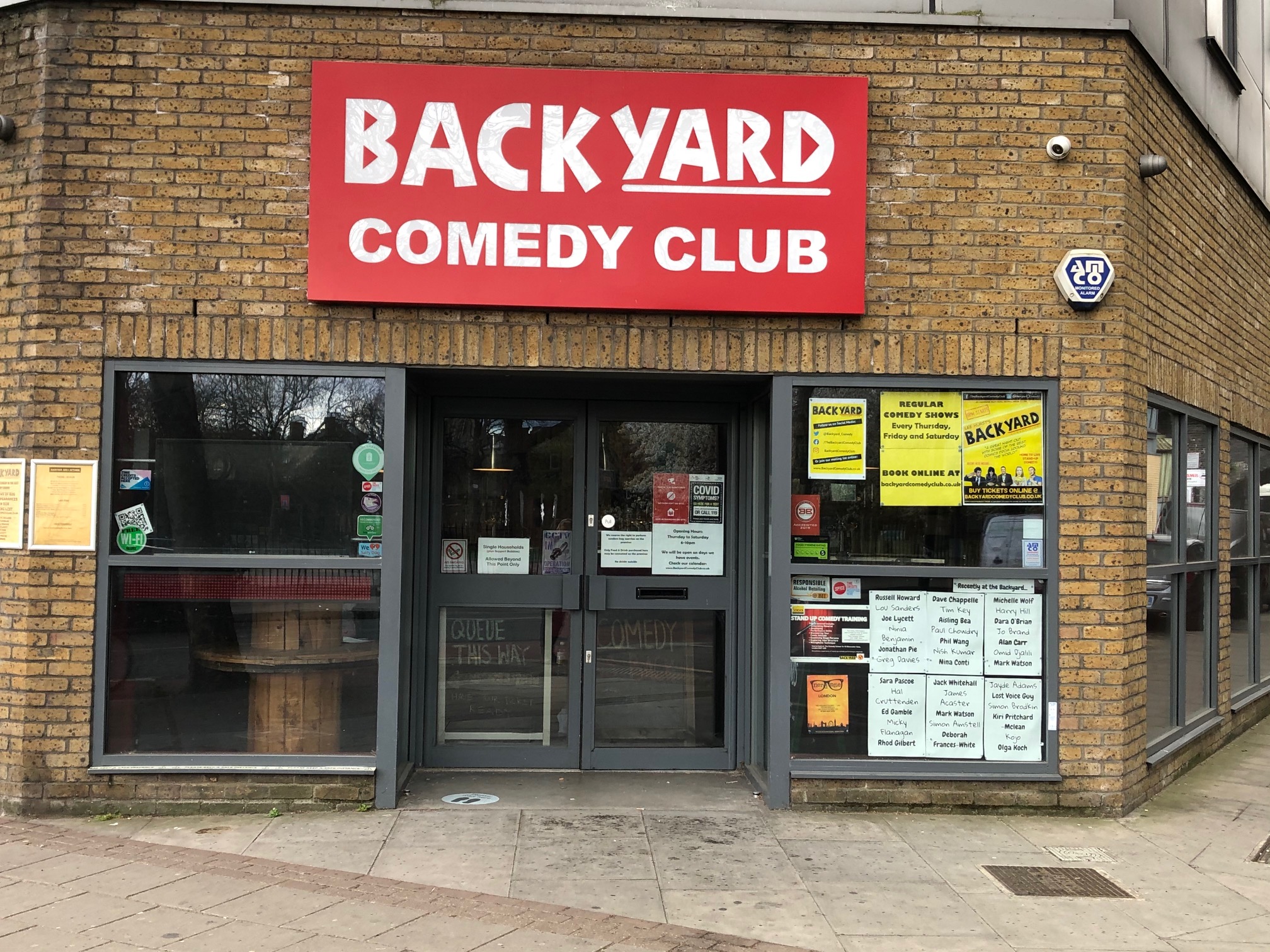 Venue - Backyard Comedy Club