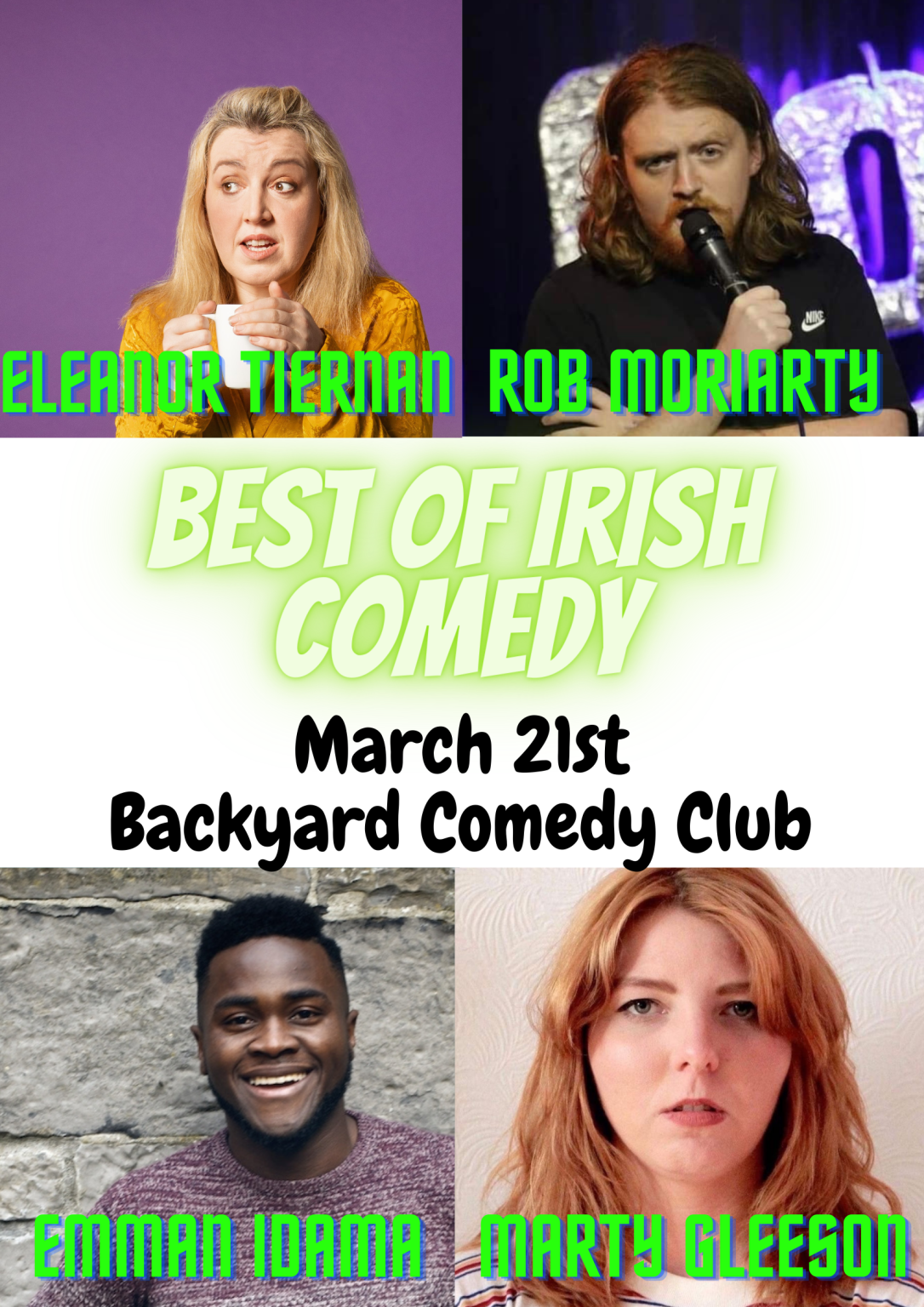 Irish Comedy In London Backyard Comedy Club 6820